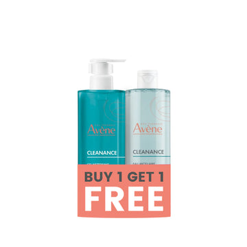 Avene Cleansers Gel & Water Buy 1 Get 1 Bundle