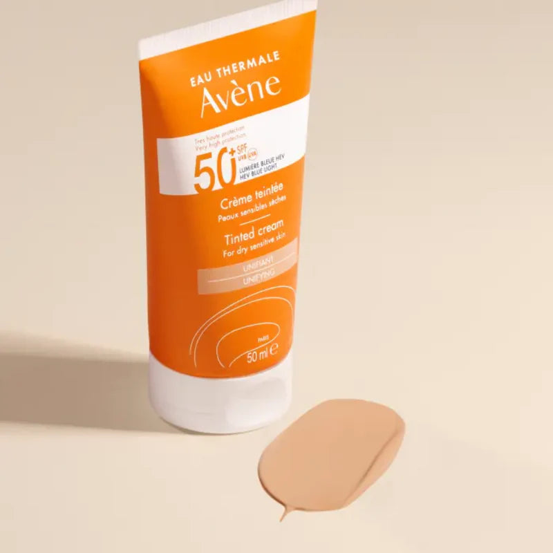 Avene Ultra Broad Spectrum Spf50+ Tinted Fluid For Normal To Combination Sensitive Skin