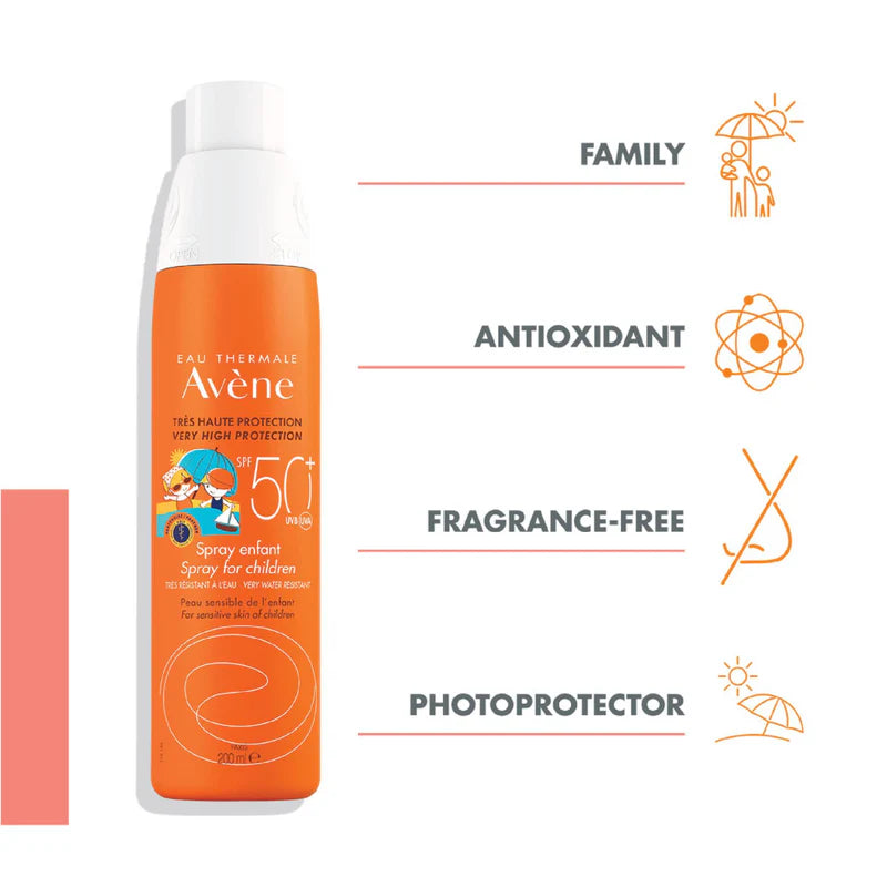 Avene Sun Very High Protection Spray for Children SPF50+