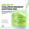 Azelaic 10 Hyaluron Redness Soothing Pad-ANUA-HBYTALA