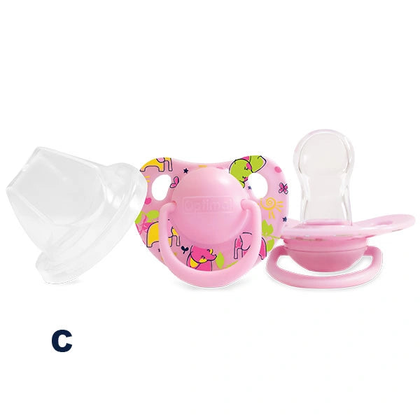 Optimal Orthodontic Silicone Pacifier 0+
