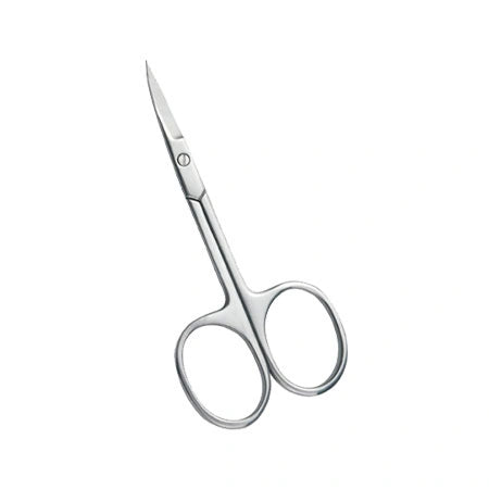 Optimal Eyebrow Scissors Chrome Plated