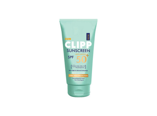 Clipp Facial Sunscreen Lotion SPF 50+