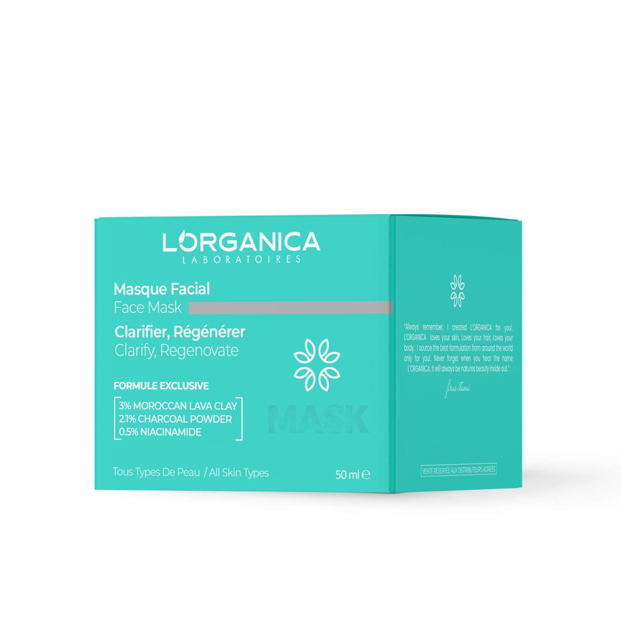 L'organica Clarifying Face Mask