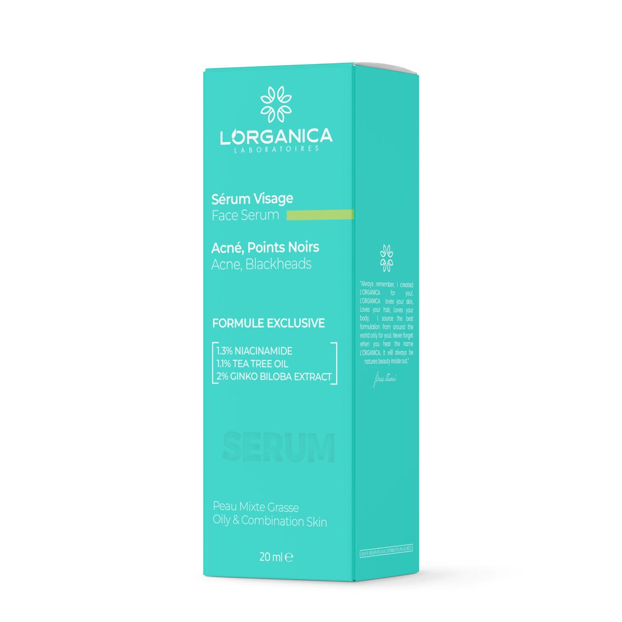 L'organica Anti Acne-Blackheads Serum Oily-Combination Skin