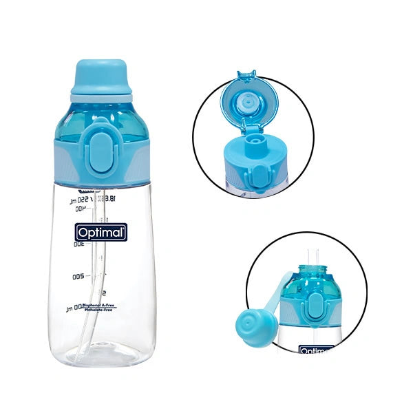 Optimal 2in1 Spout & Straw Tritan Cup -550 ml