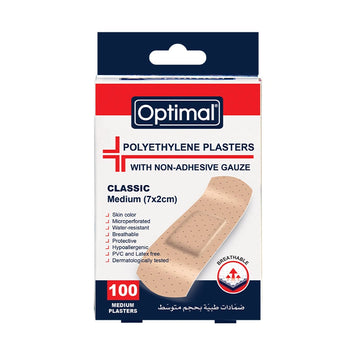 Optimal Polyethylene Plasters 100 Pcs