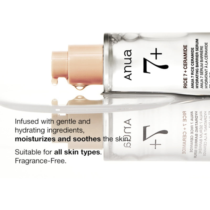 RICE CERAMIDE 7 HYDRATING BARRIER SERUM-ANUA-HBYTALA