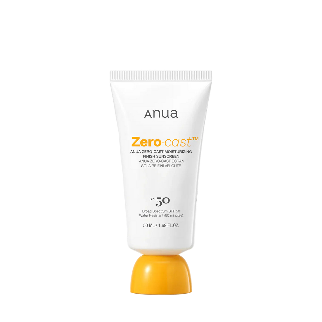 Zero-cast Moisturizing Finish Sunscreen-ANUA-HBYTALA
