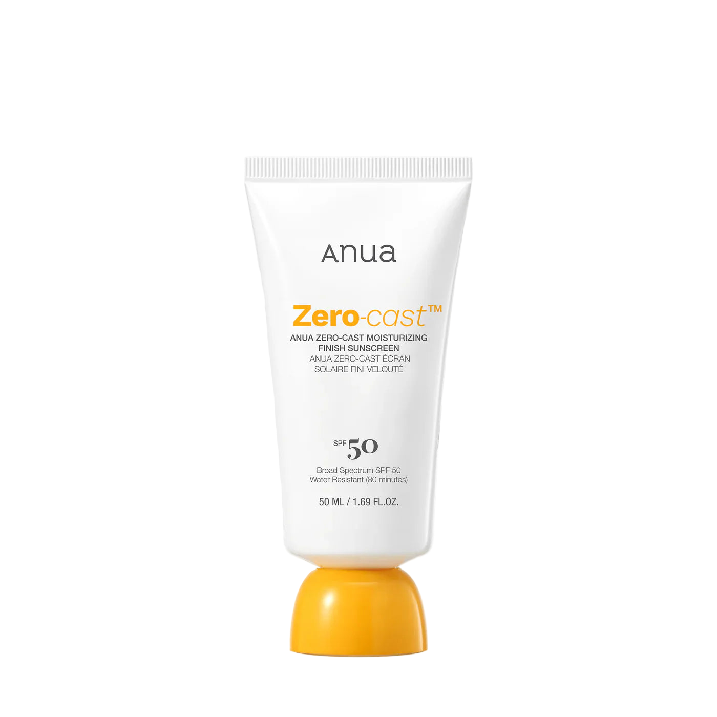 Zero-cast Moisturizing Finish Sunscreen-ANUA-HBYTALA