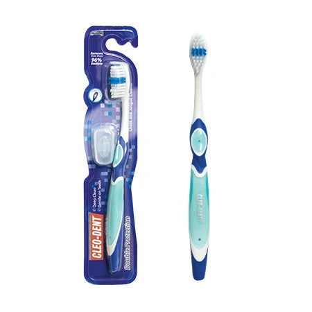 Optimal Double Protection Toothbrush (Maxi Clean) -Medium