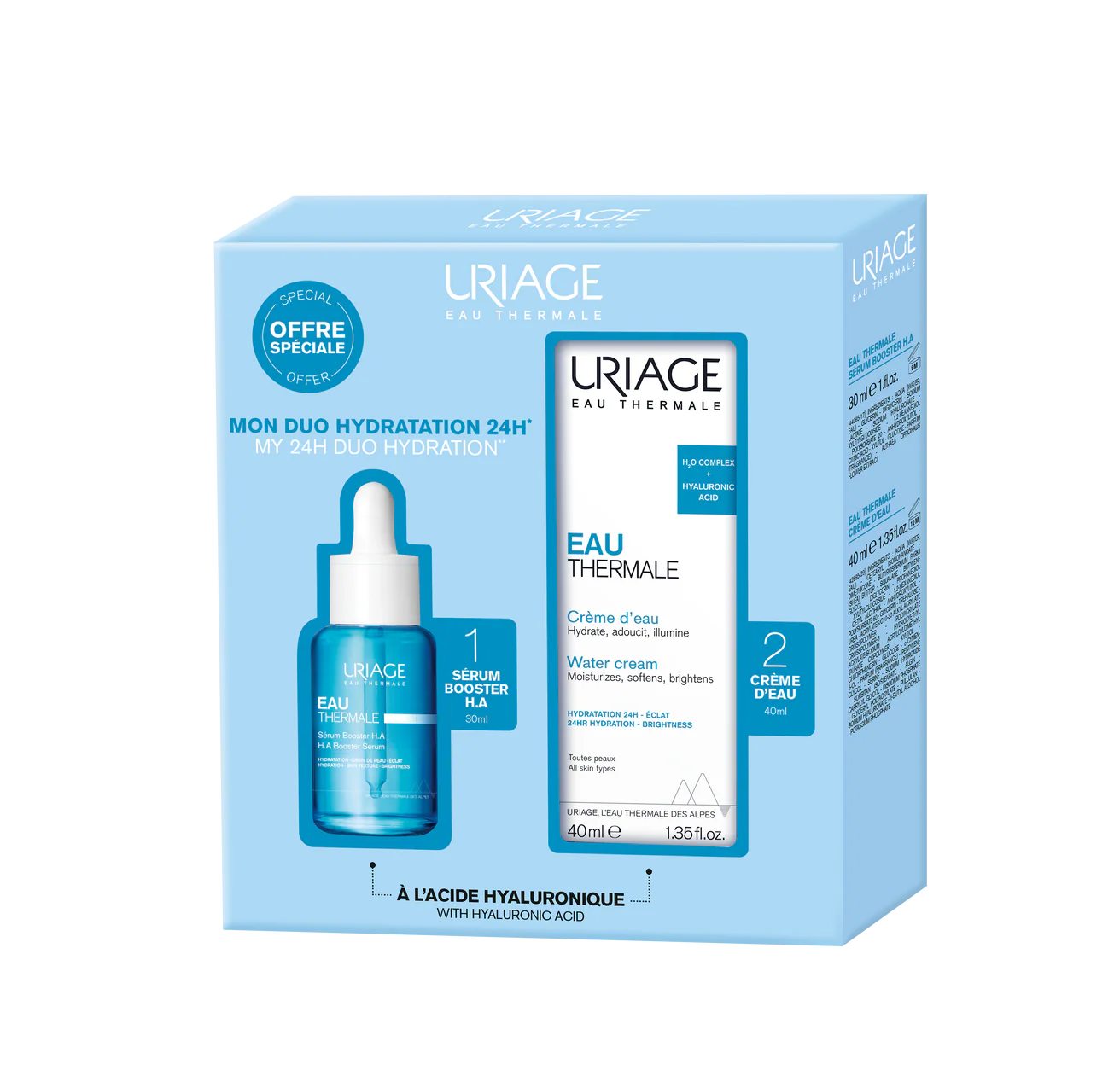 Uriage Promo Coffret Serum Bol+Cr Eau