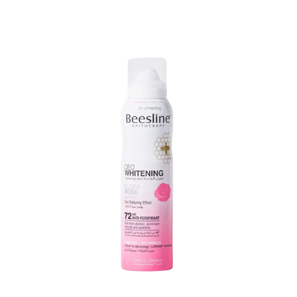 Beesline Deo Whitening Antiperspirant - Elder Rose
