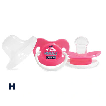 Optimal Orthodontic Silicone Pacifier 6+ Princess