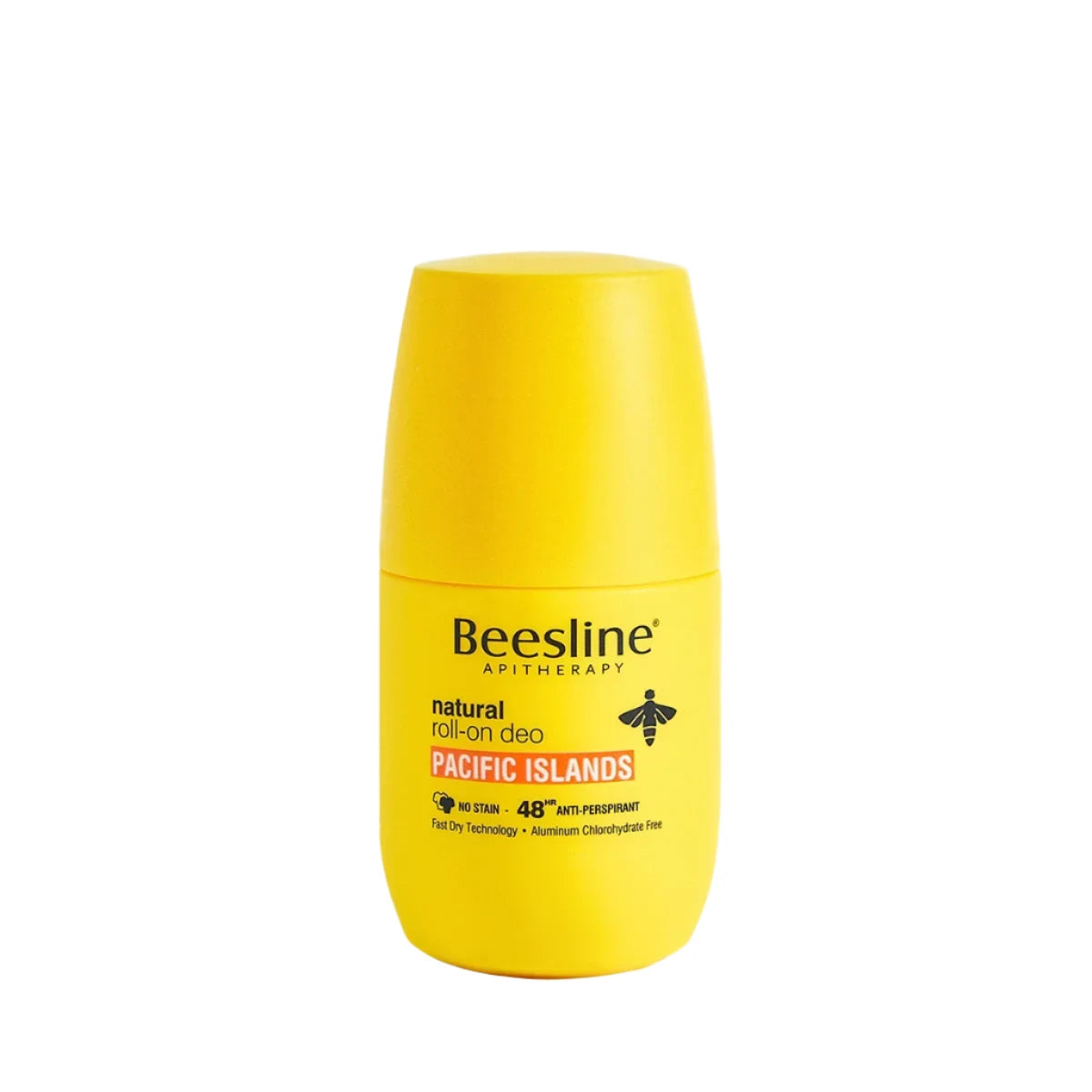 Beesline Natural Roll-On Deodorant-48hr-Pacific Islands